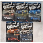 Hot Wheels 1:64 Zestaw Fast Furious Graphic Remix - 5 szt